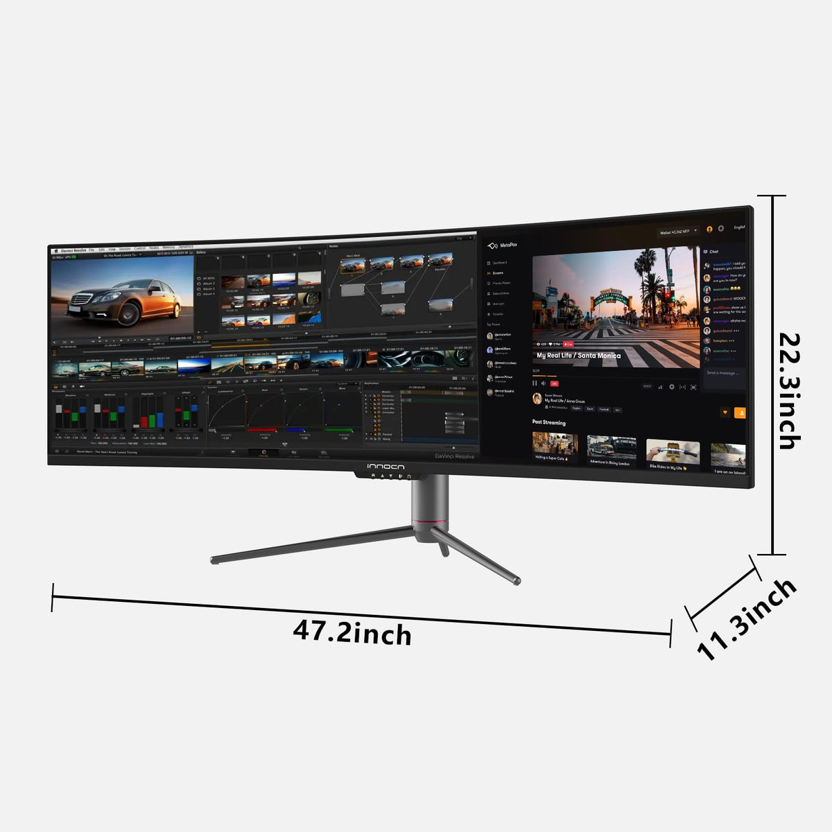 49" Curved Ultrawide 144Hz Monitor I34522