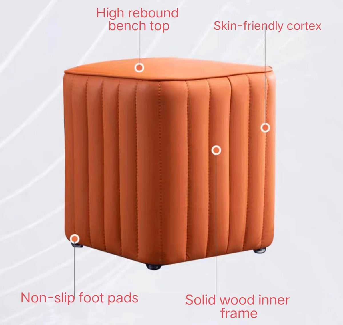 Small Light Green Stool P968