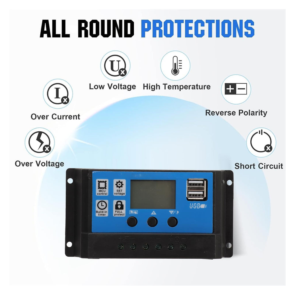 300W Solar Panel Kit with Controller A7591