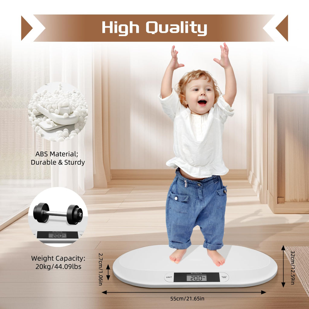 Digital Baby Scale 44Lbs LCD Display H31867