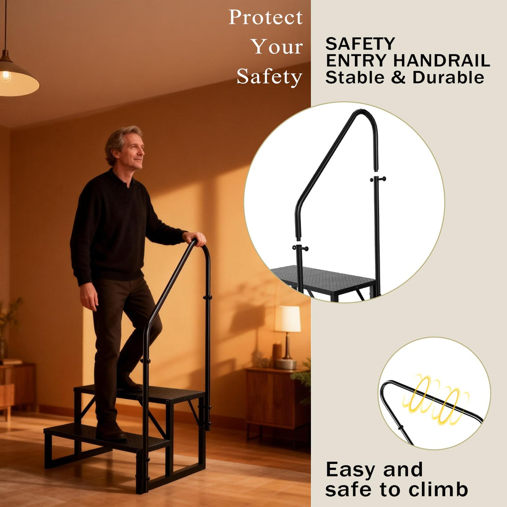 2 Step Ladder with Handrail C78729