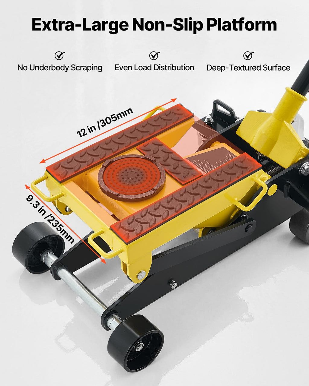 2 Ton Steel Hydraulic Floor Jack I794489
