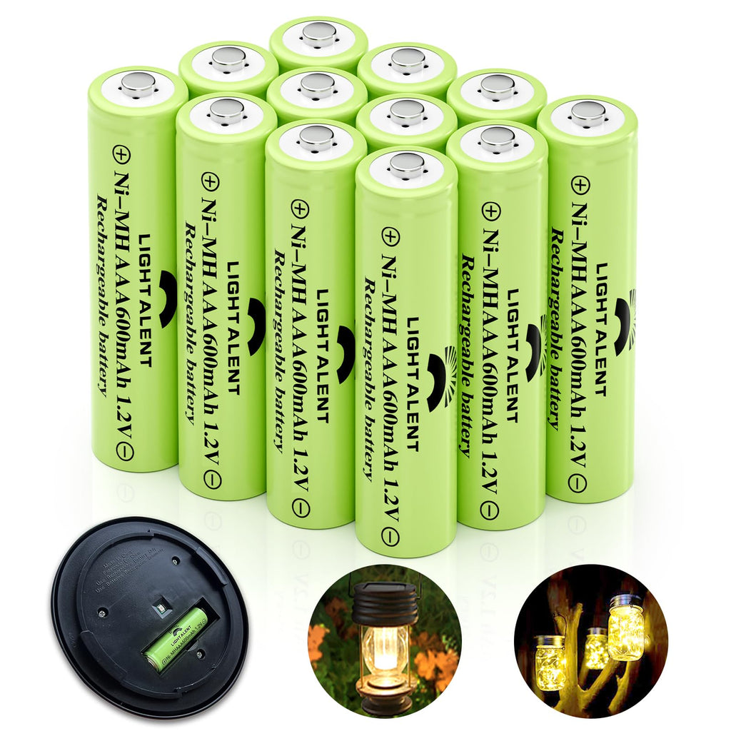 Ni-MH AAA Rechargeable Batteries 1.2V Pre-Charged 12pack H875