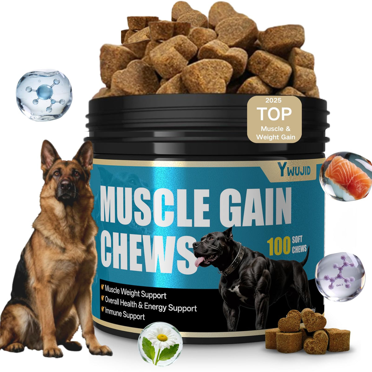 High Protein Dog Weight Gainer Chews J144670