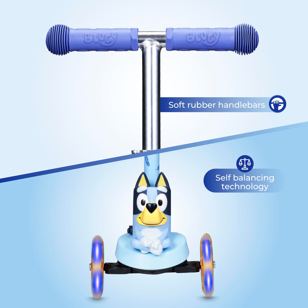 3 Wheel Light Up LED Wheels Kick Scooter X4203