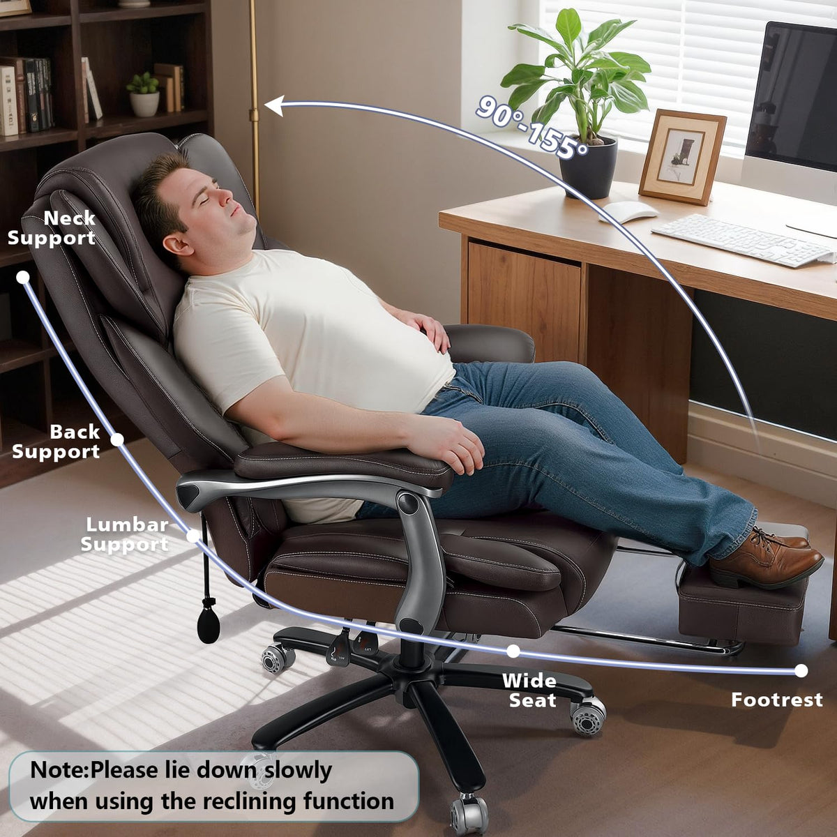 Big and Tall Heavy Duty Office Chair I61081