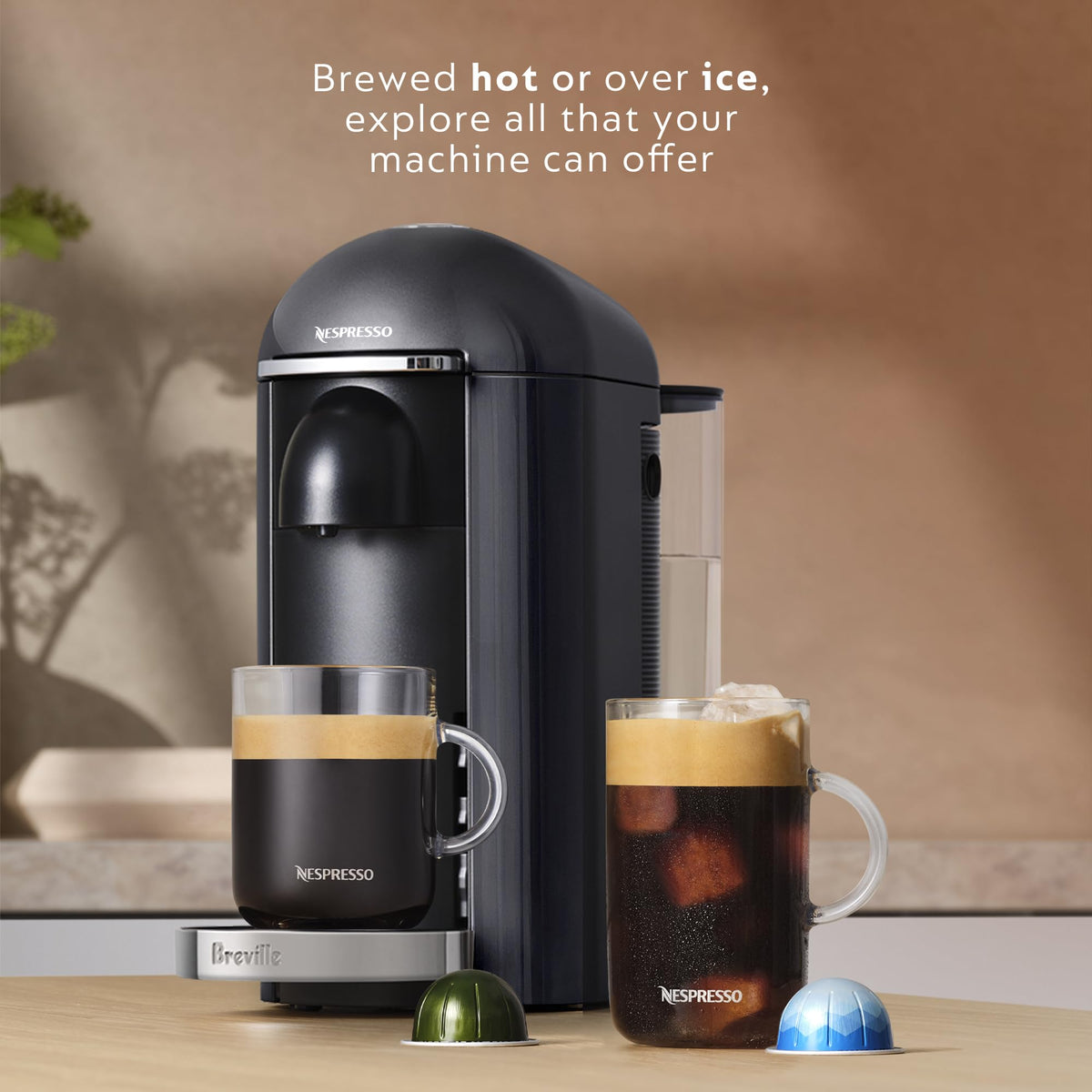 Black Coffee and Espresso Maker Q74970