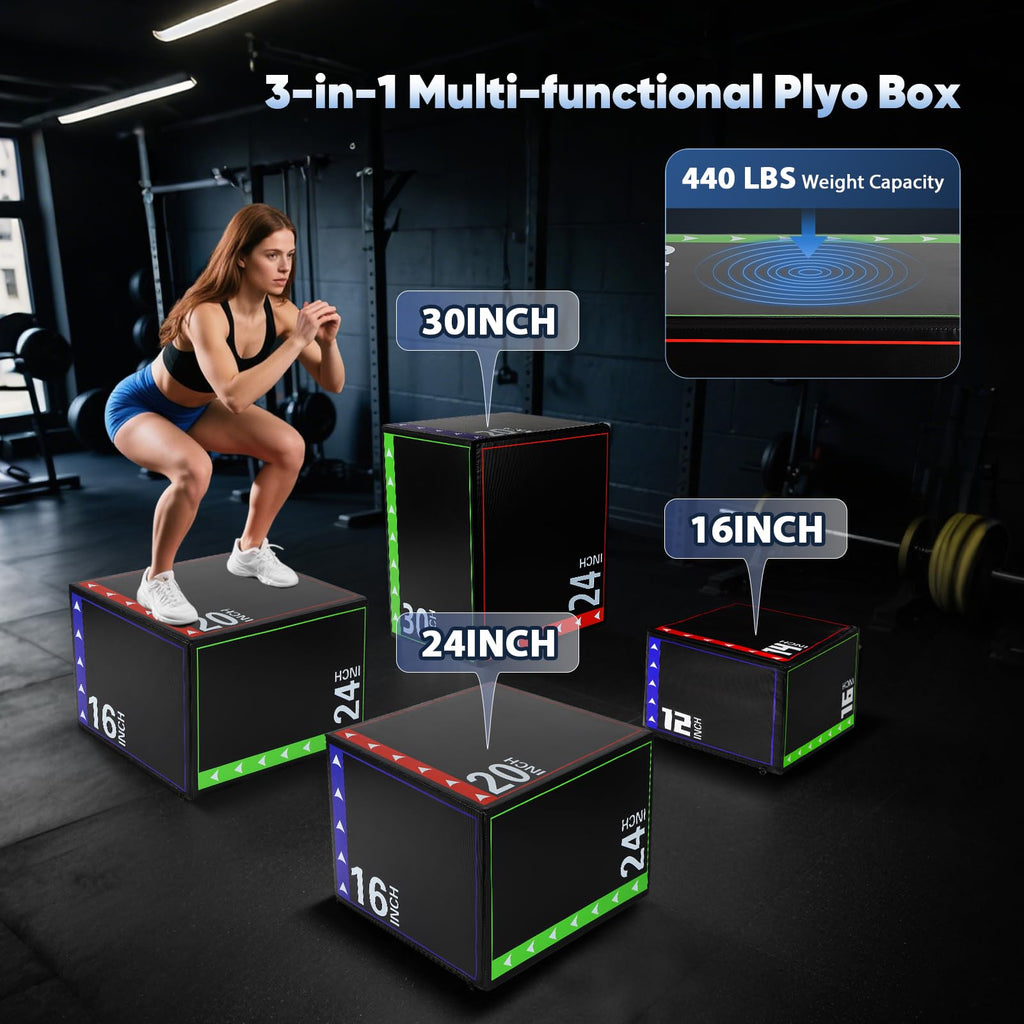 3 in 1 Plyometric Jump Box P219235