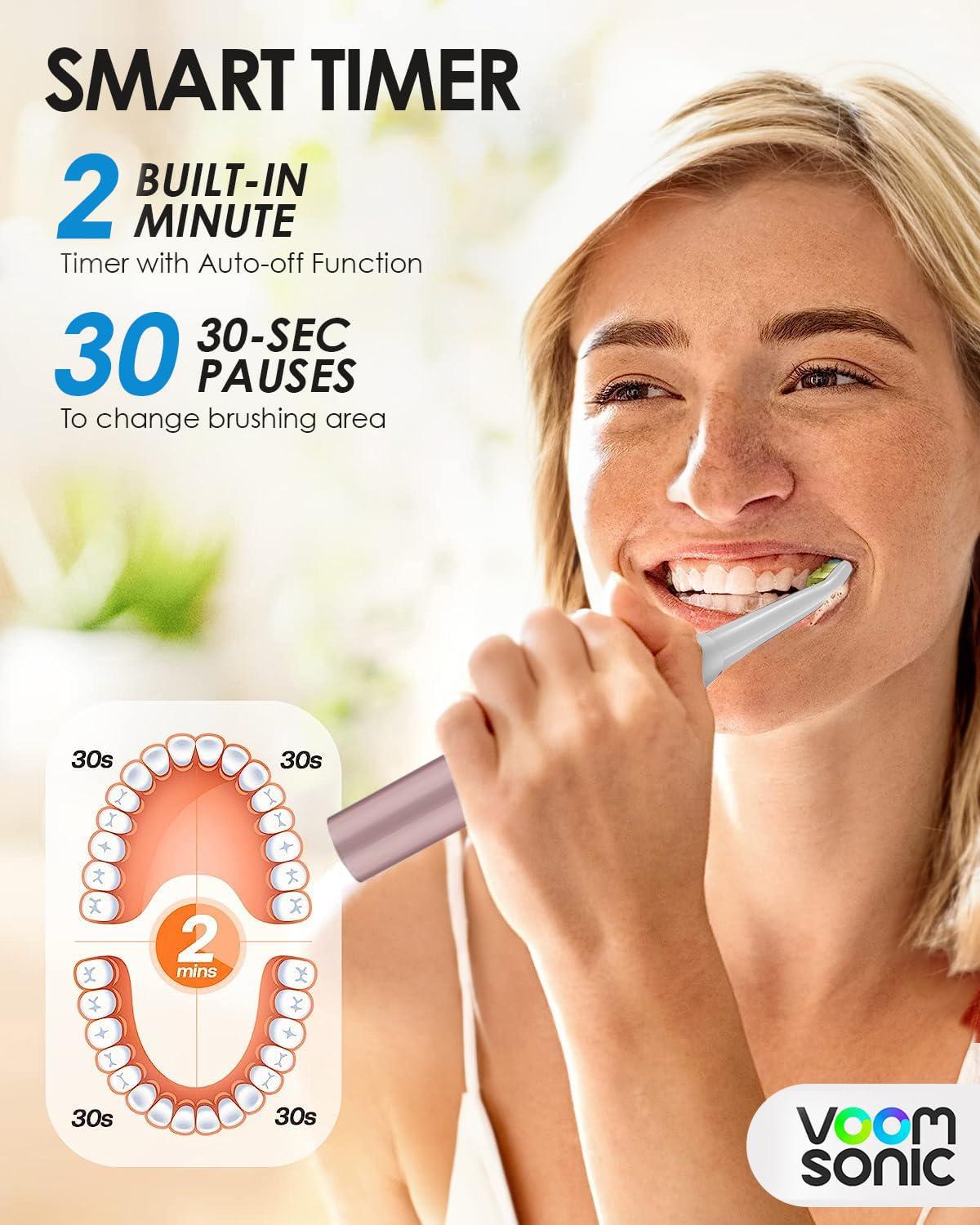 2-Pack Travel Electric Toothbrush S440745
