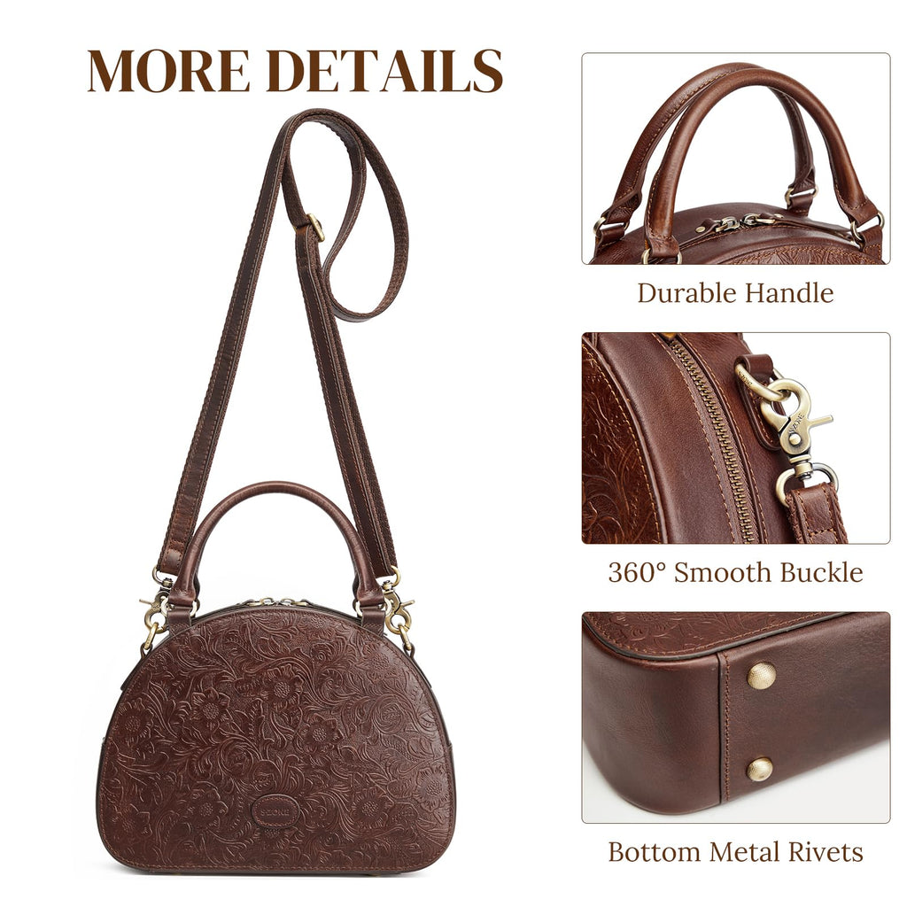 Genuine Leather Crossbody Bag B75994