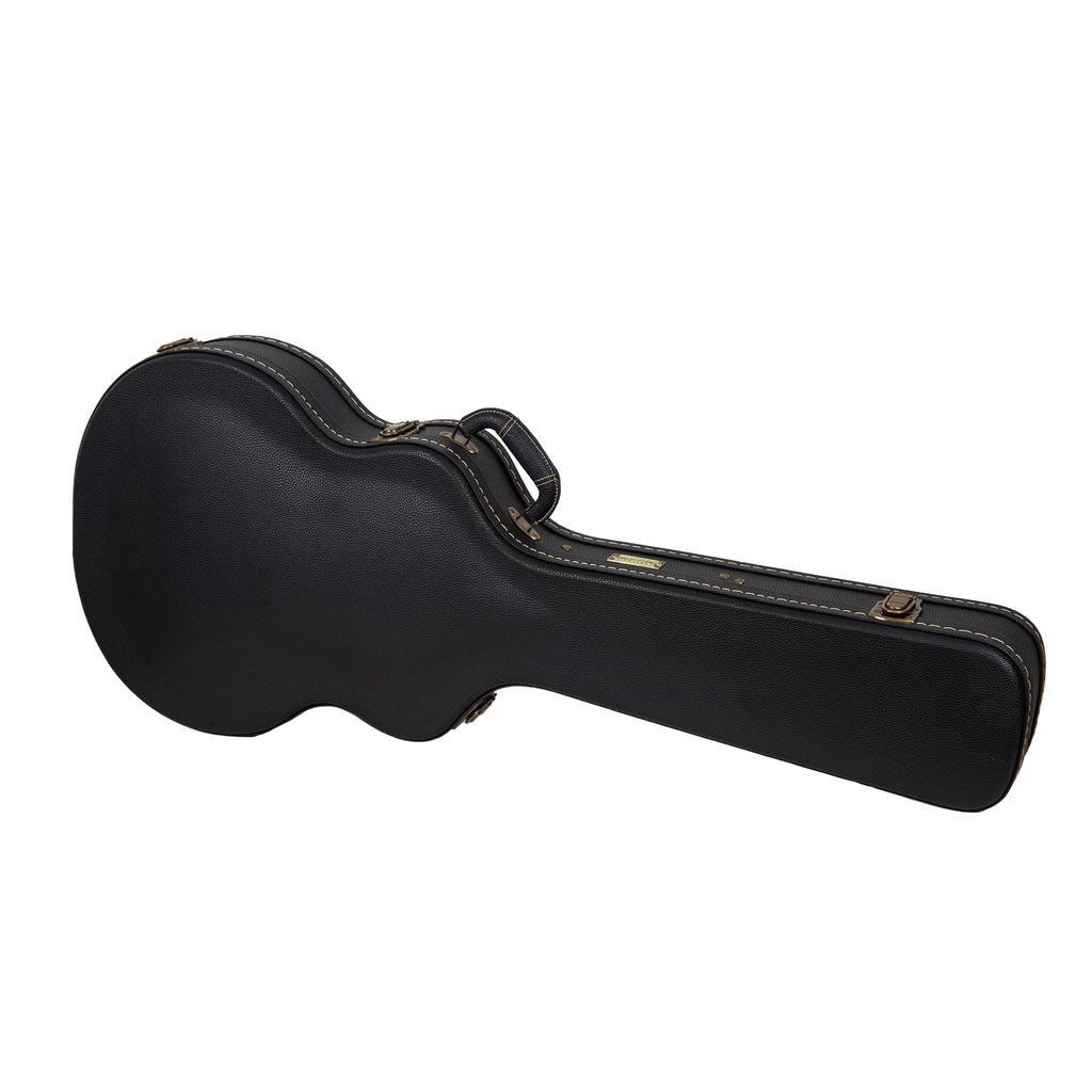Black Semi-Hollow Electric Guitar Case J10629