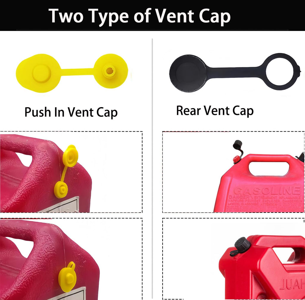 Gas Can Spouts with Vent Cap for 1 2 5 Gallon P3337