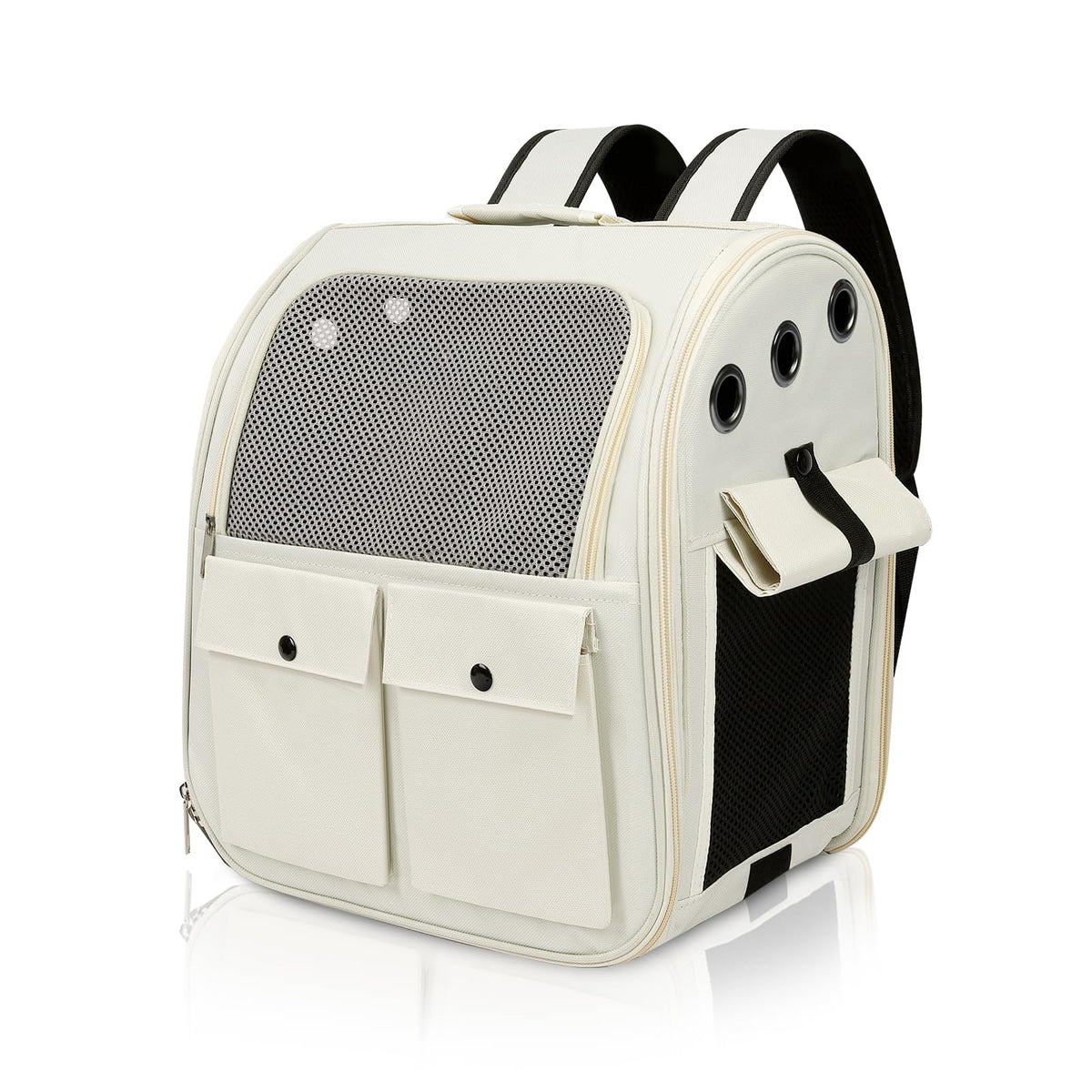 Ventilated Breathable Mesh Cat Carrier Backpack D806485