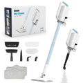 6 in1 Steam Mop Cleaner with 2 Modes, 2 Microfiber Pads, 400ML Removable Tank S5039