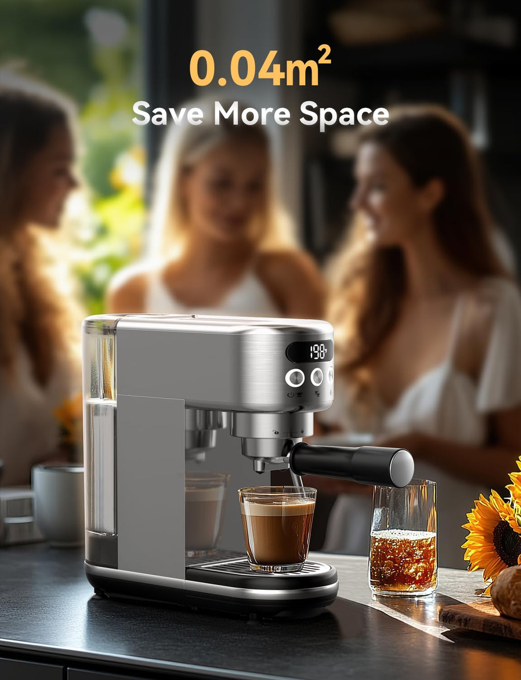 20 Bar Espresso Coffee Machine J4696