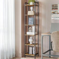 Narrow Industrial Bookcase V920