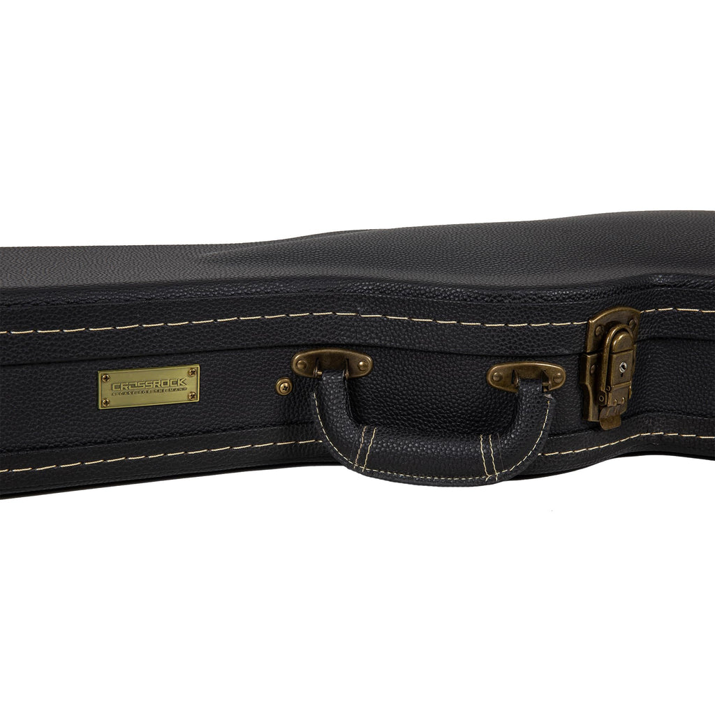 Black Semi-Hollow Electric Guitar Case J10629
