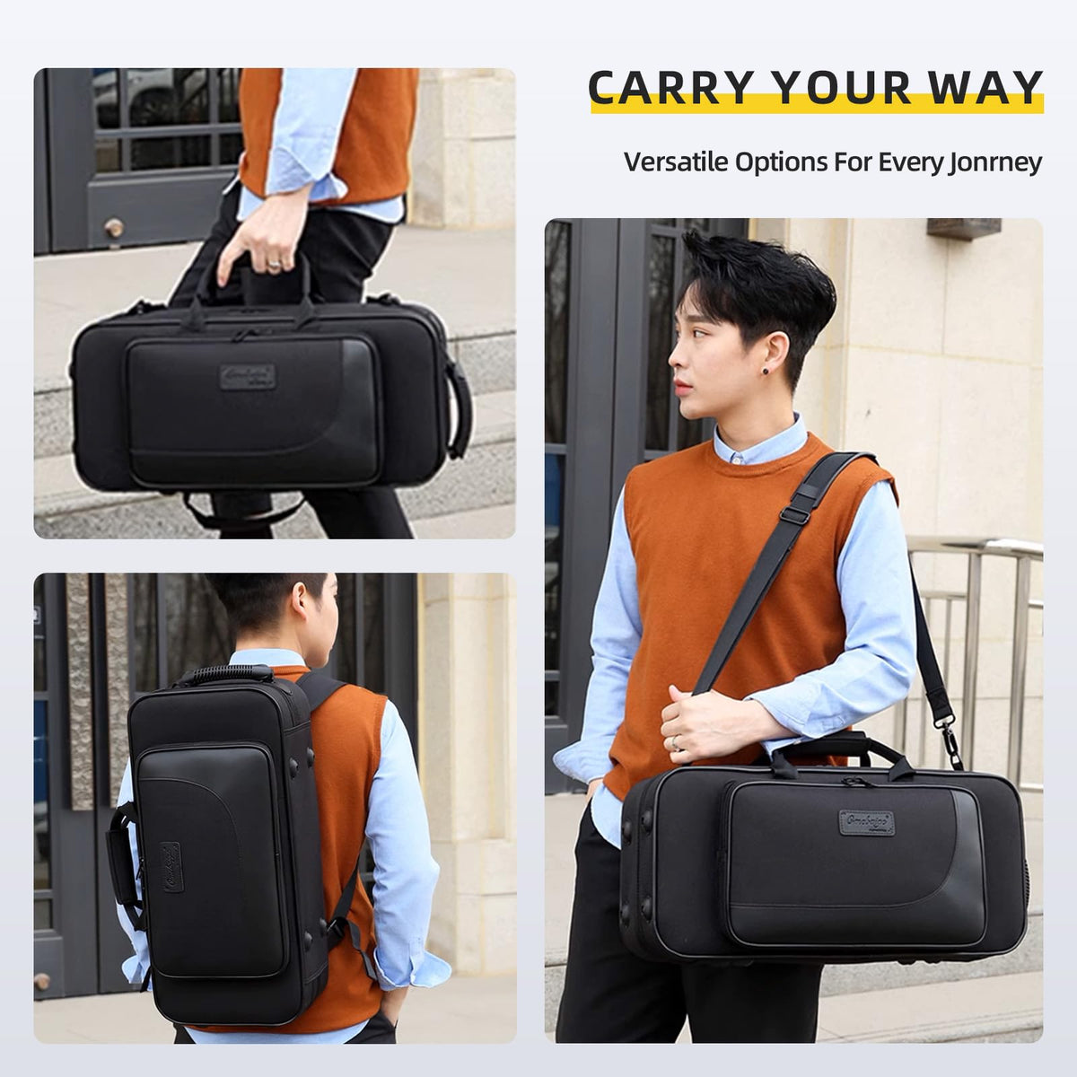 Lightweight Alto Saxophone Case F27458
