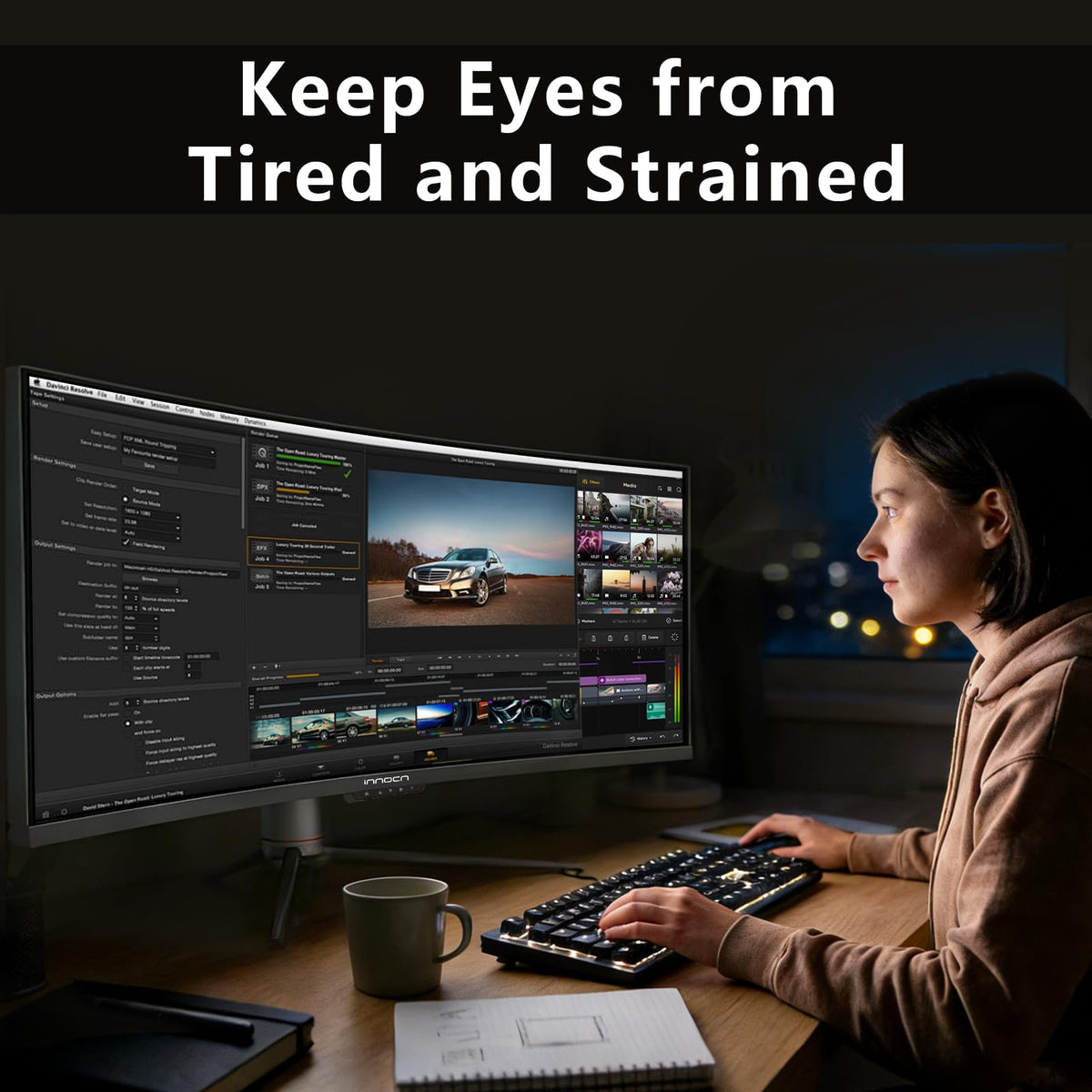 49" Curved Ultrawide 144Hz Monitor I34522
