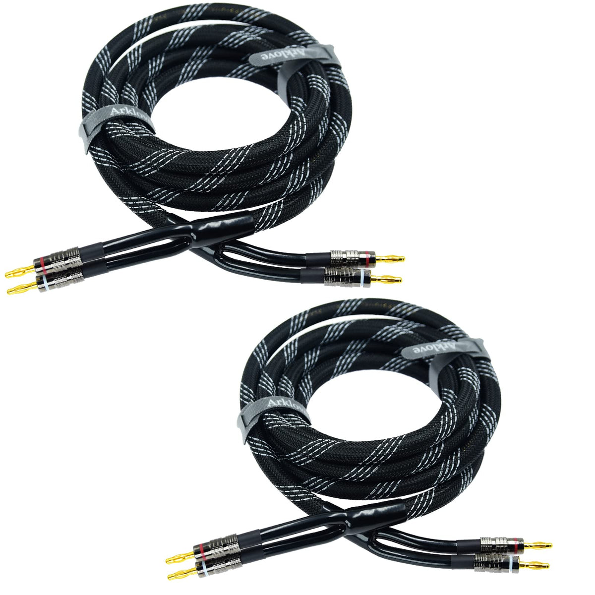 10ft 12awg Braided Speaker Cable V50738