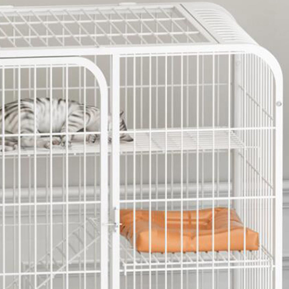 Large 3-Tier Metal Wire Cat Cage with Hammock P592