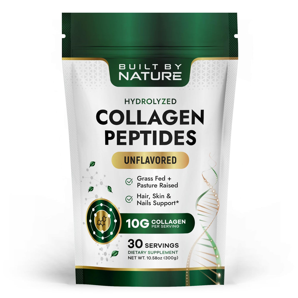 Collagen Peptides Powder Unflavored 10.58 oz E2618