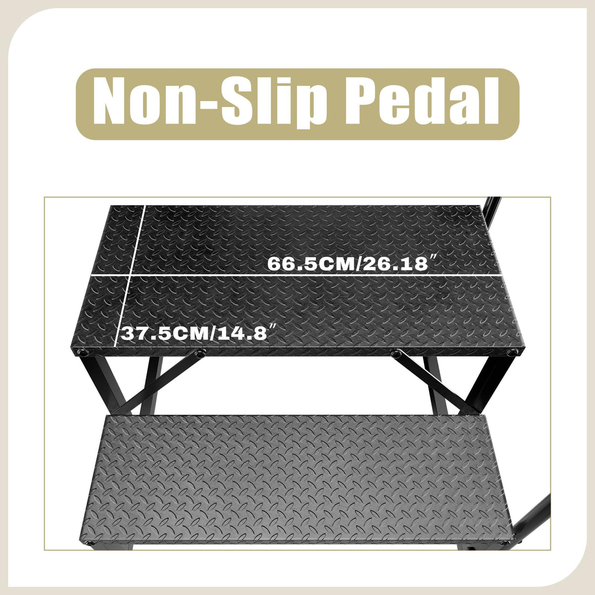 2 Step Ladder with Handrail C78729