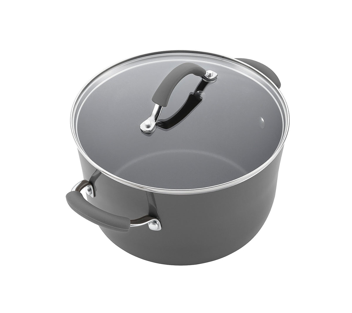 Sea Salt Gray 12-Piece Nonstick Cookware Set U804628