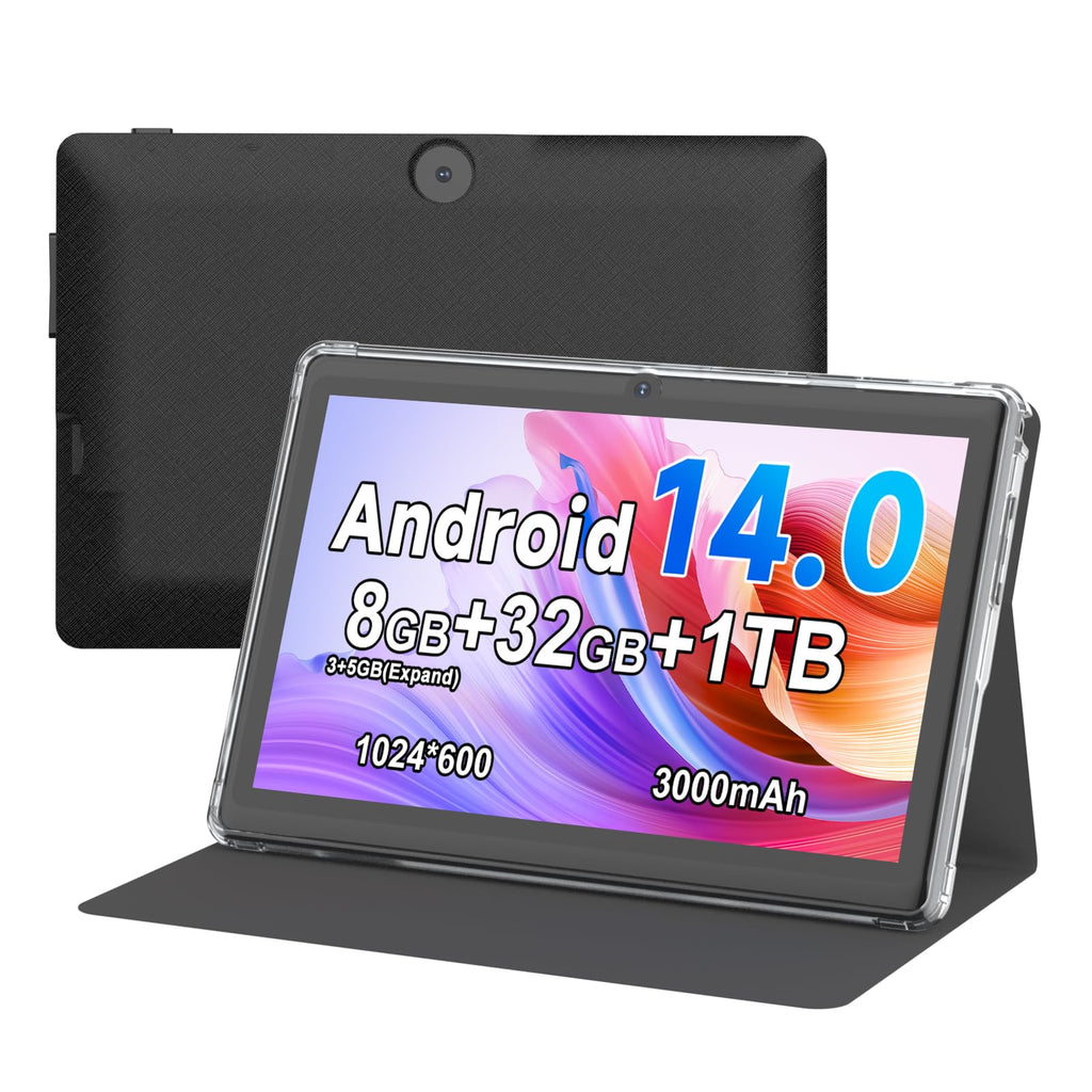 7 Inch Android Tablet with Protective Case, 8GB RAM 32GB ROM F945111