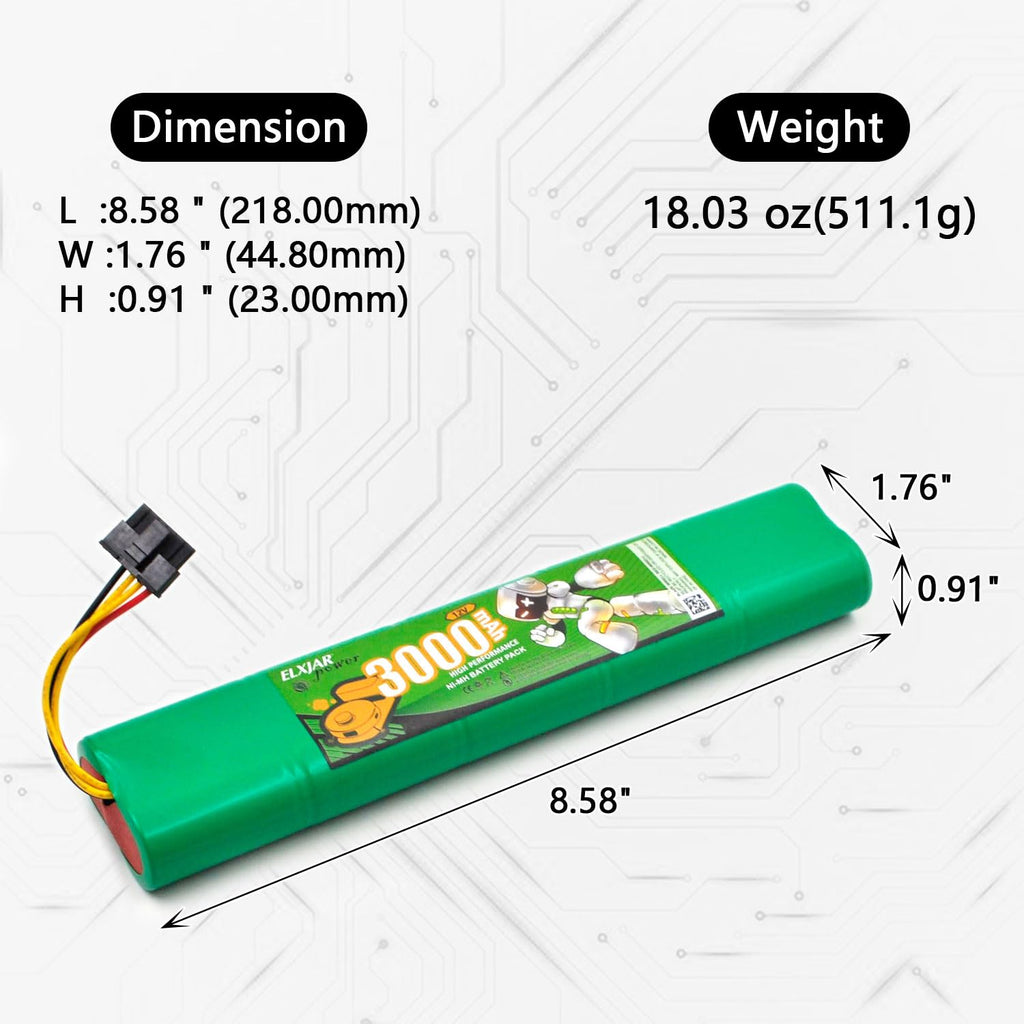 12V 3000mAh Ni-MH Battery C100