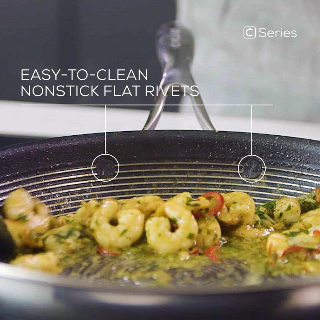 Stainless Steel Nonstick 12 Piece Cookware Set G8078