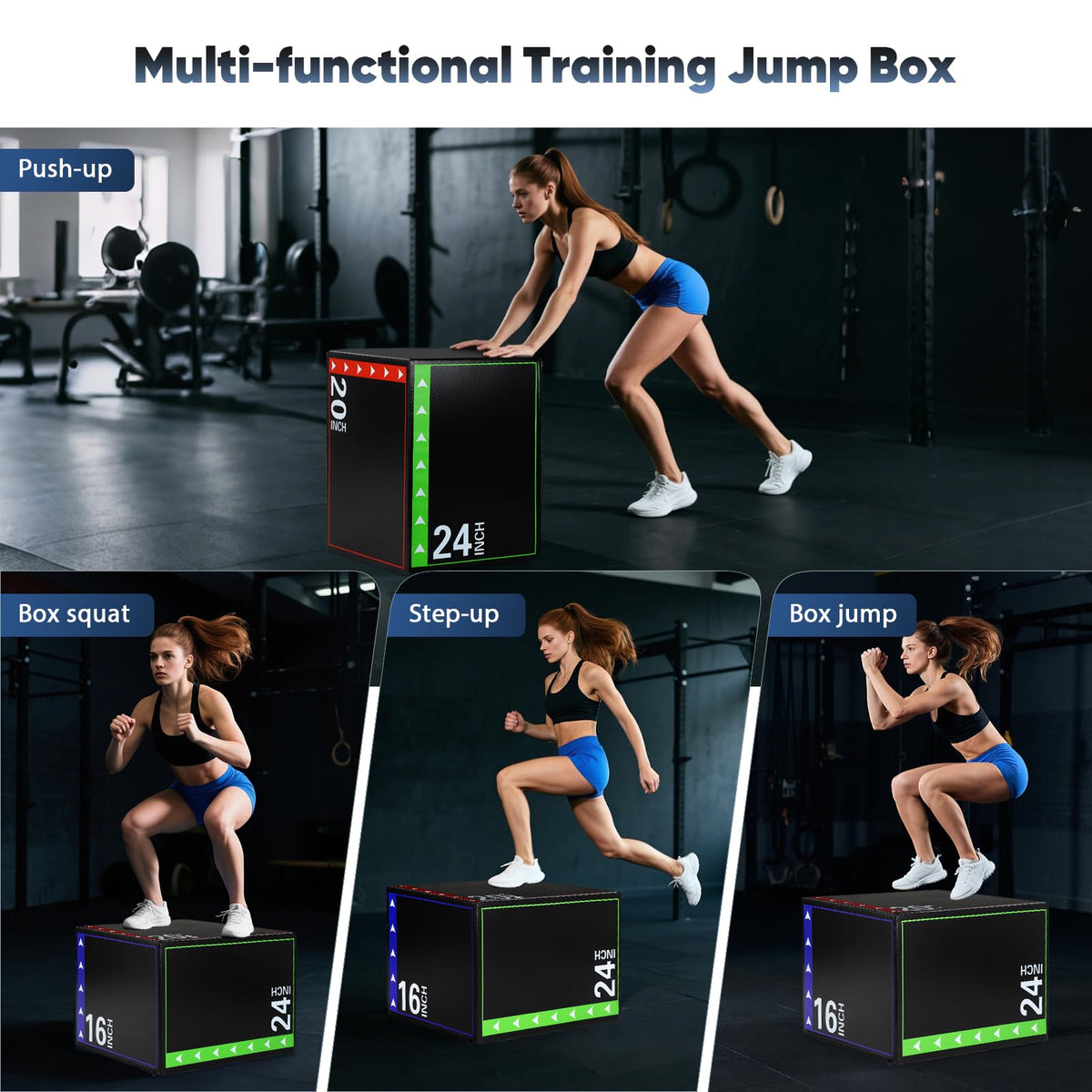 3 in 1 Plyometric Jump Box P219235