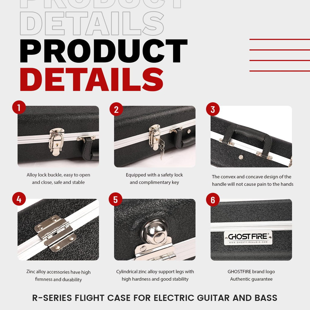 Electric Guitar ABS Hard Case D254789