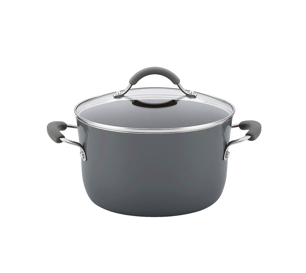 Sea Salt Gray 12-Piece Nonstick Cookware Set U804628