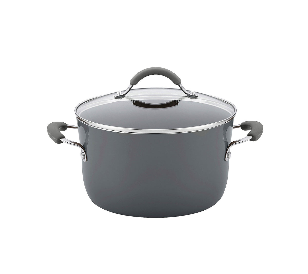 Sea Salt Gray 12-Piece Nonstick Cookware Set U804628