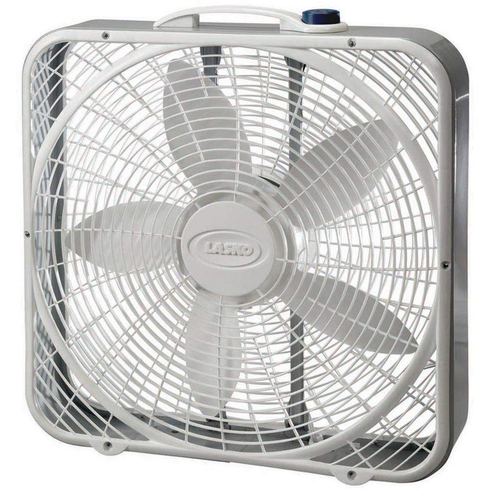 20-Inch 3-Speed White Box Fan T88940