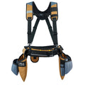 Khaki Carpenter Tool Belt with Suspenders E667753