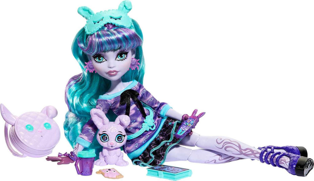 Doll with Pet Bunny, Hoodie, Book & Backpack T37330