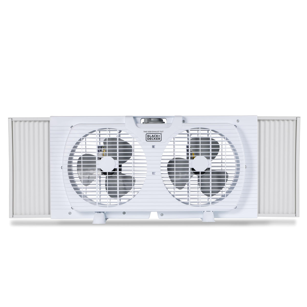9" Dual Window Fan with 2 Speed Settings U520001