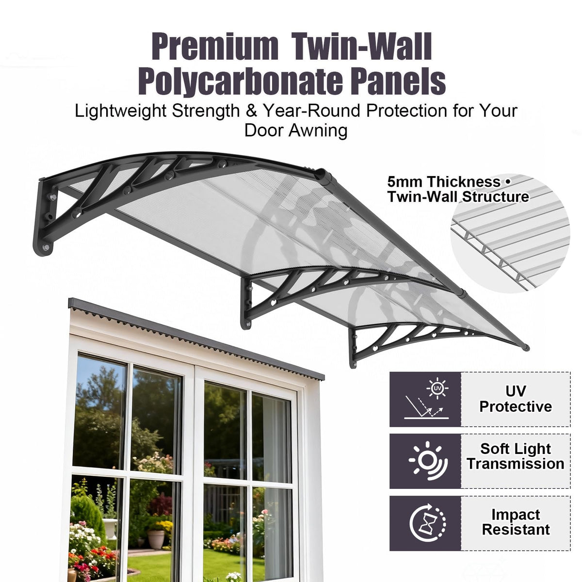 40"x40" Exterior Awning Z889916
