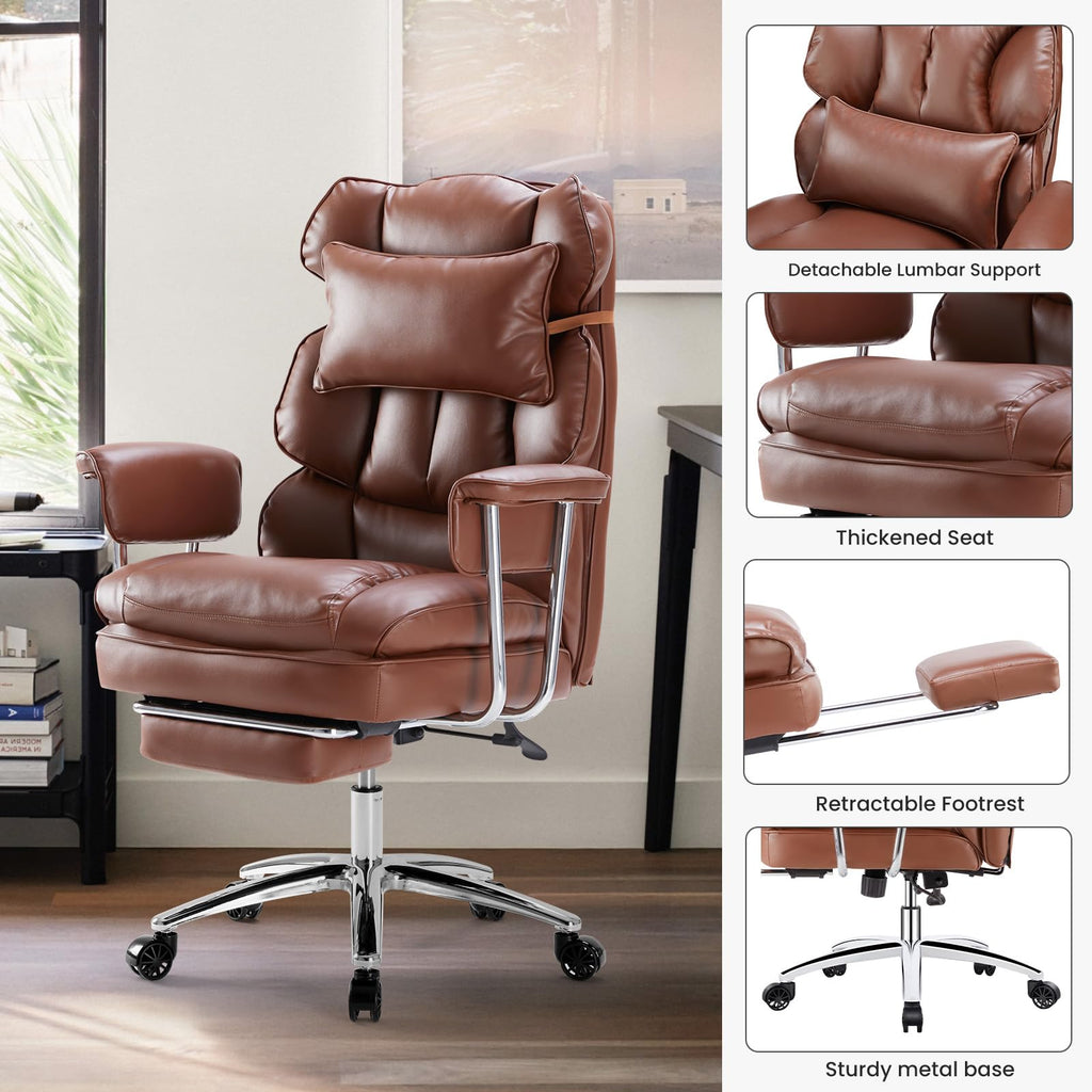 Big and Tall Executive Chair with Foot Rest M415