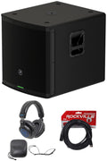 18 1600W Powered Subwoofer with Mic Cable and Headphones Z22043