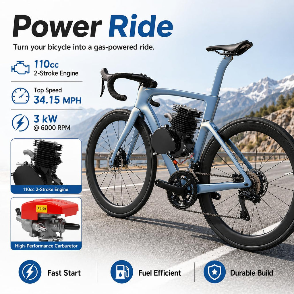 110cc 2-Stroke Bicycle Engine Kit O807