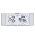 9" Dual Window Fan with 2 Speed Settings U520001