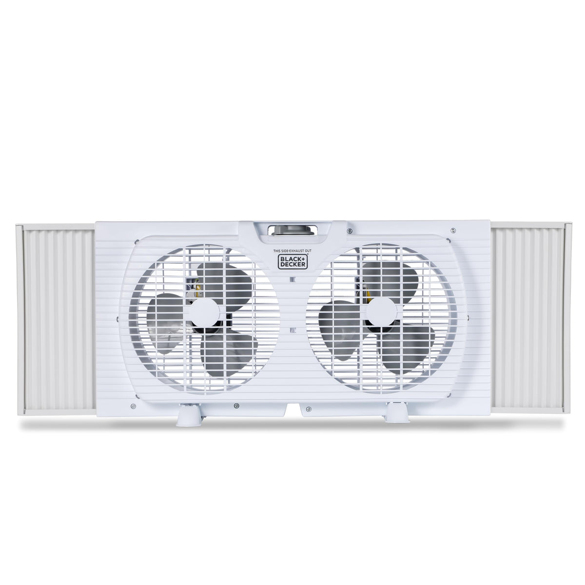 9" Dual Window Fan with 2 Speed Settings U520001