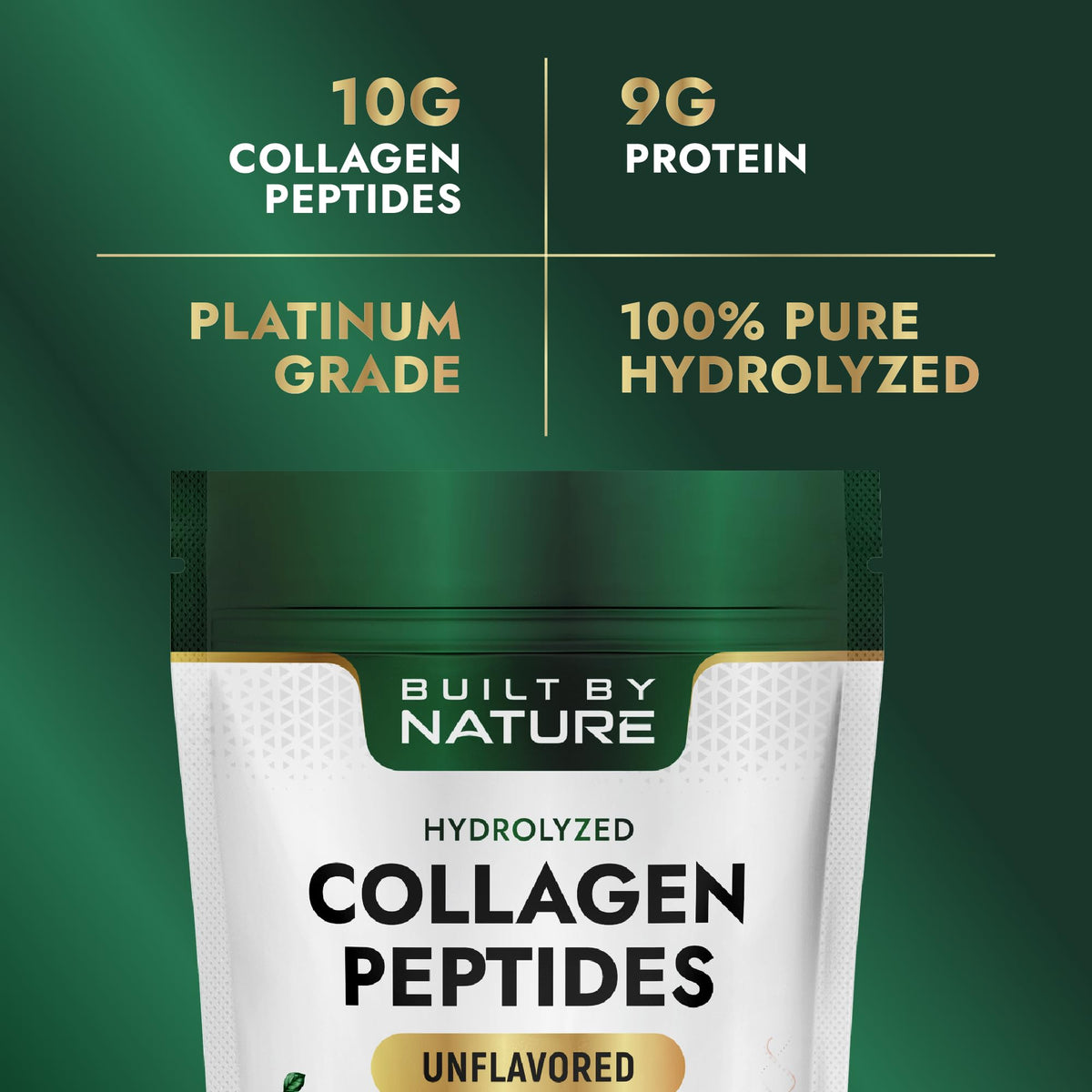 Collagen Peptides Powder Unflavored 10.58 oz E2618