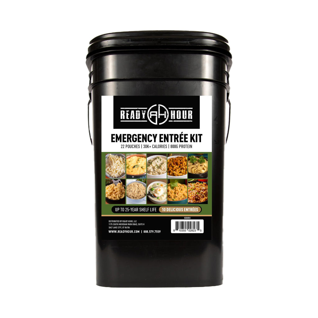 Freeze Dried Emergency Food Supply Bucket O947098