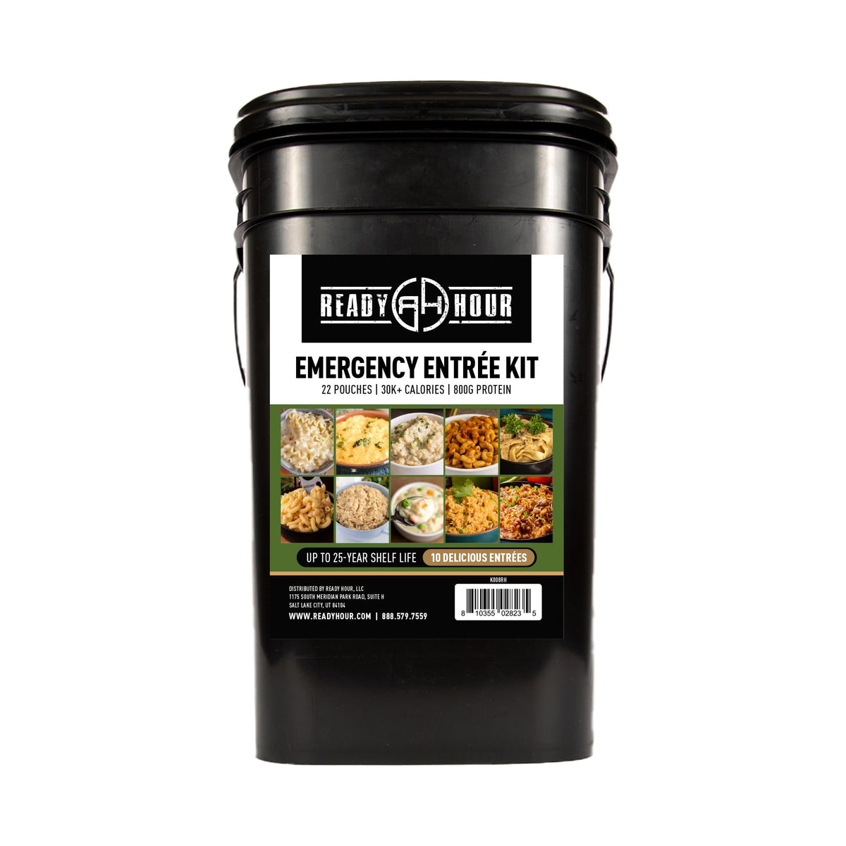 Freeze Dried Emergency Food Supply Bucket O947098
