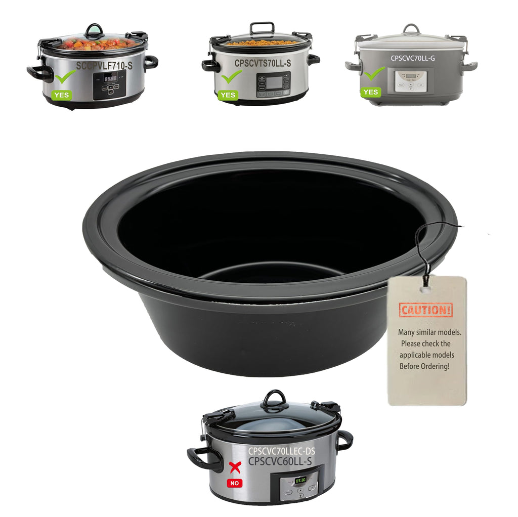 7 Qt Ceramic Slow Cooker Pot V118551