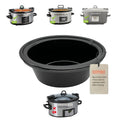 7 Qt Ceramic Slow Cooker Pot V118551
